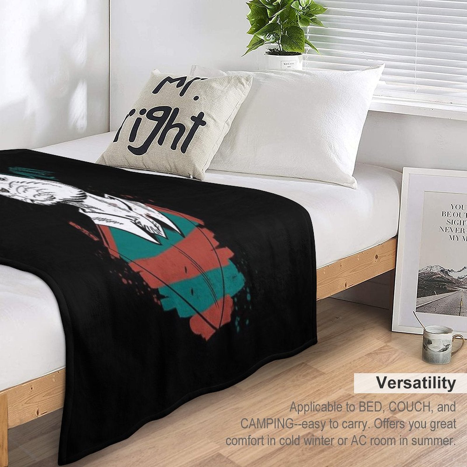 Glory Glory Easy Care Throw Blanket