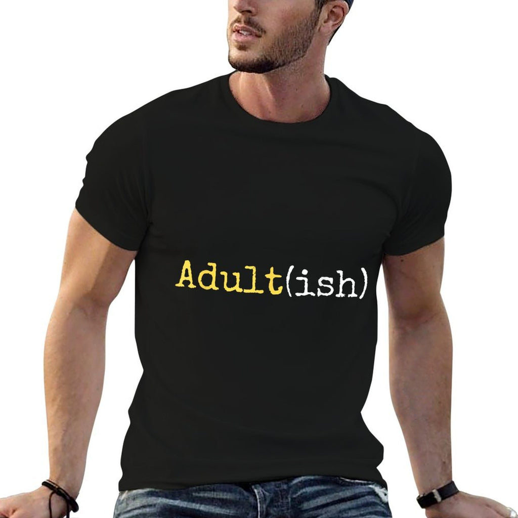Adultish Yellow 21st Birthday 18th Birthday  Quick-drying T-Shirt