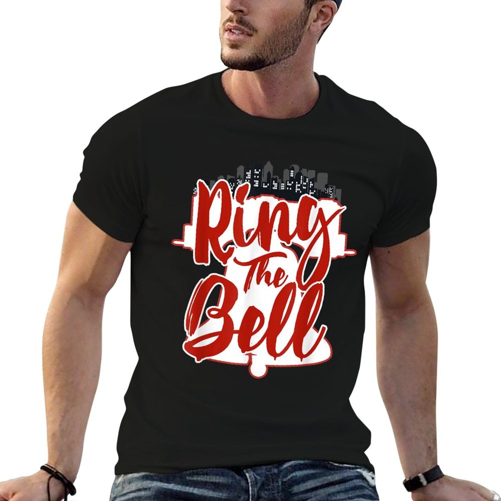 Philly Ring The Bell Philadelphia Baseball Vintage Christmas  Quick-drying T-Shirt