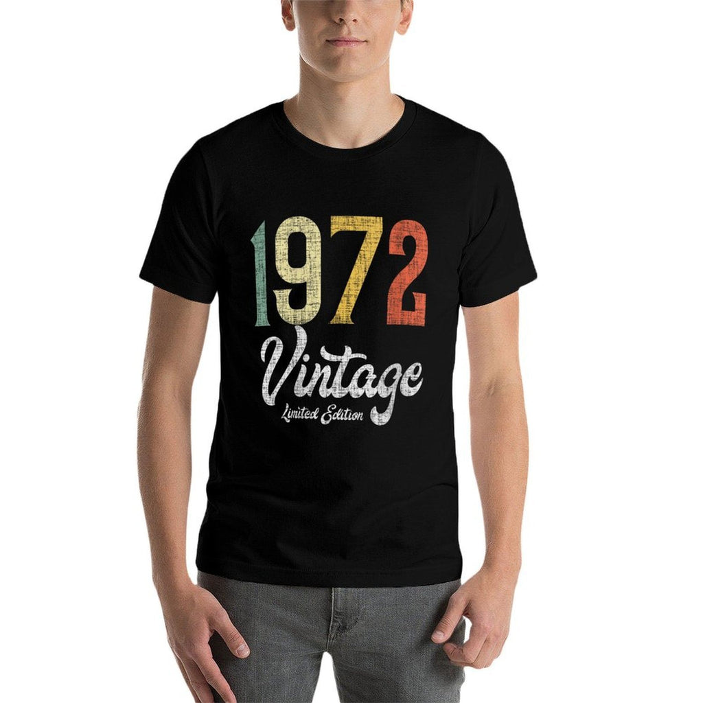 Womens Vintage 1972 Limited Edition 50th Birthday  Classic T-Shirt