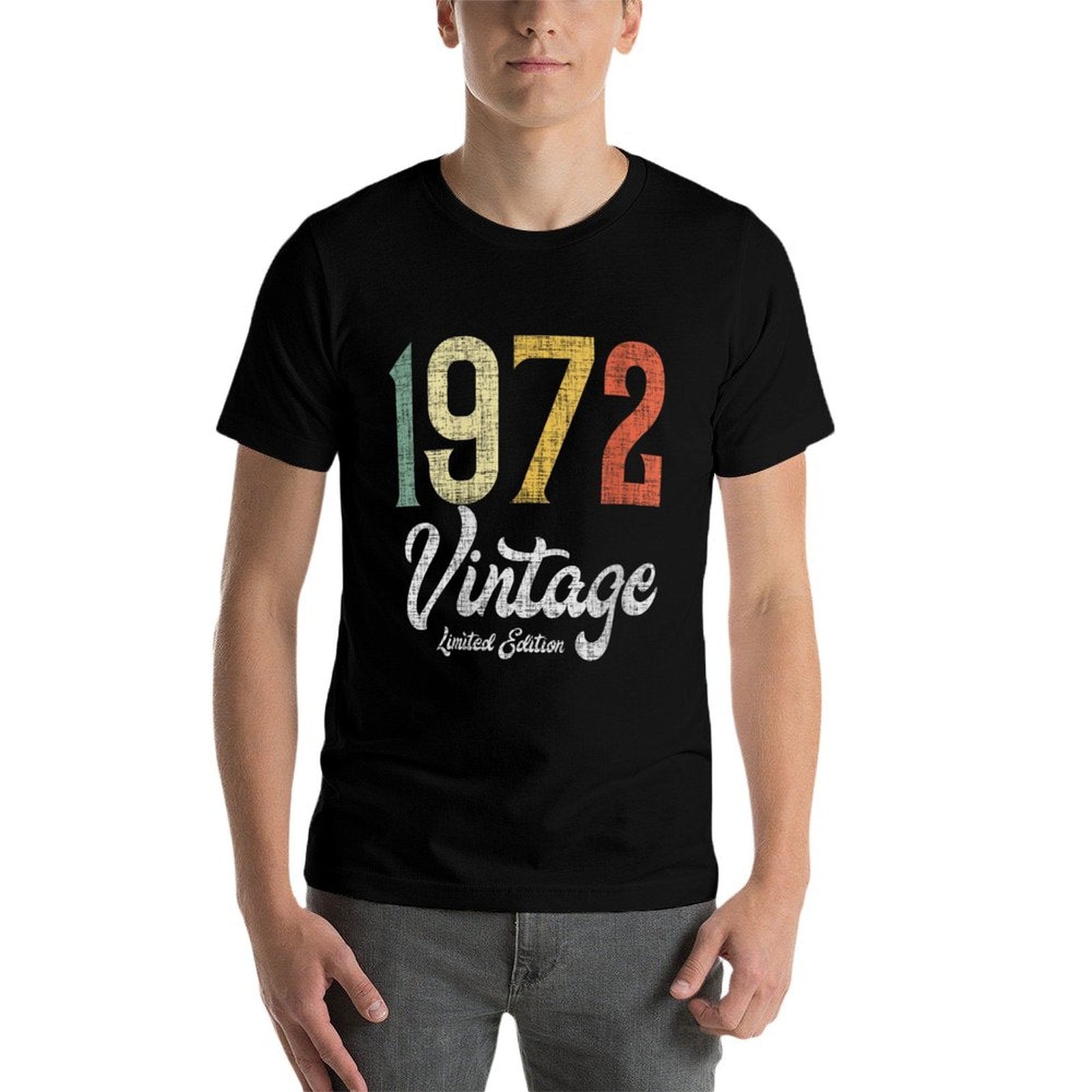 Womens Vintage 1972 Limited Edition 50th Birthday  Classic T-Shirt