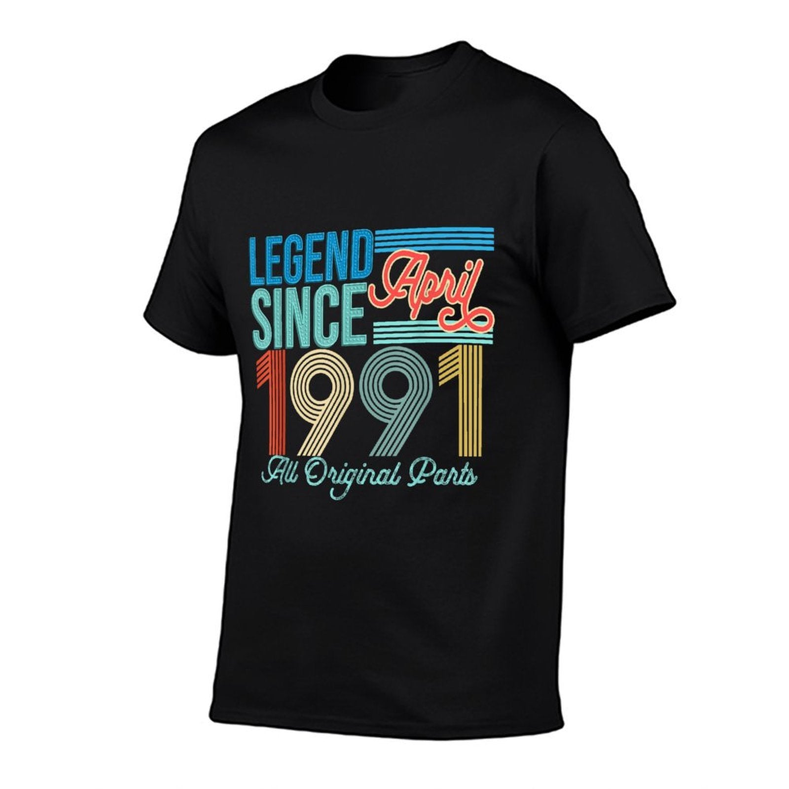 Vintage 1991 Birthday April 1991 Vintage 30th Birthday  Classic T-Shirt