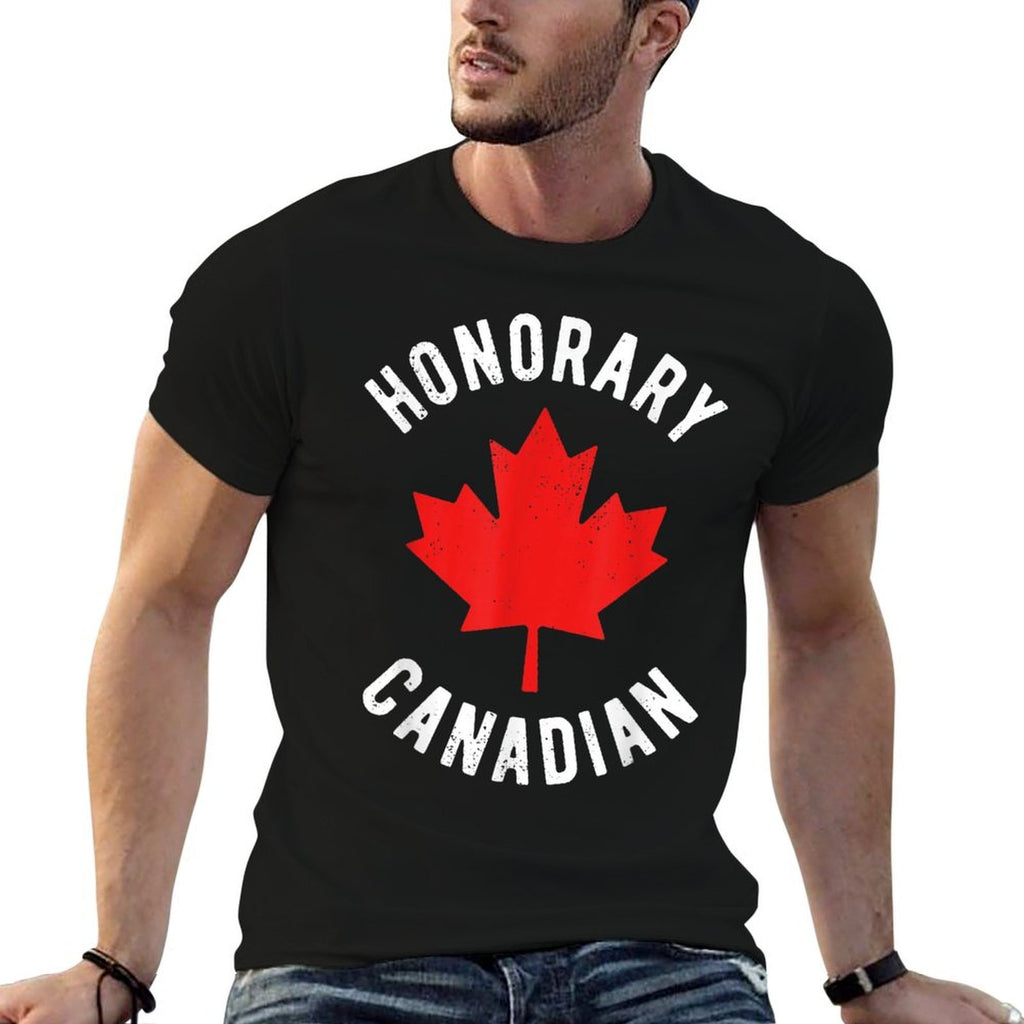 Honorary Canadian Canada Day Wedding Canadian By Marriage  Soft T-Shirt