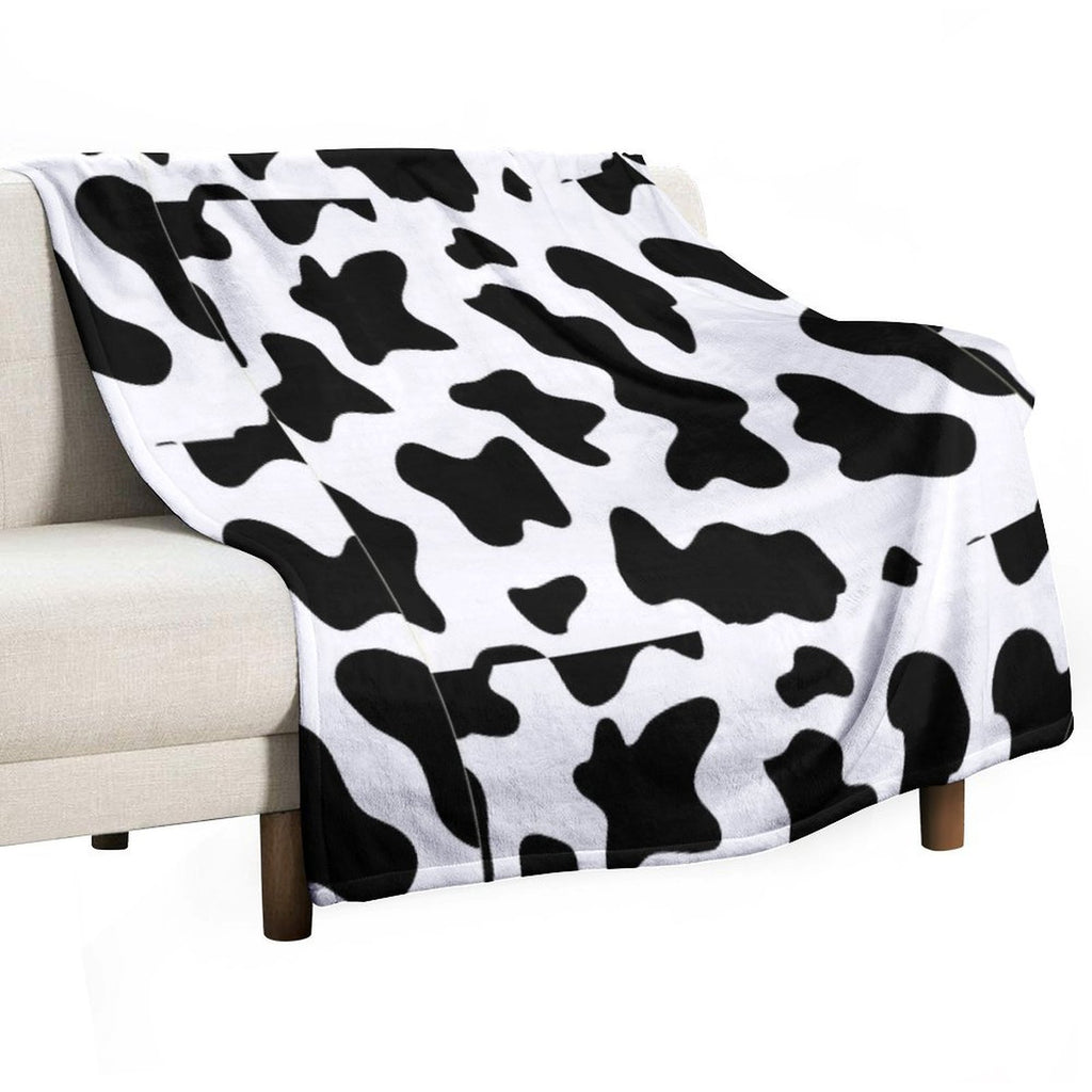 Cow Print Fabulous Travel-friendly Throw Blanket