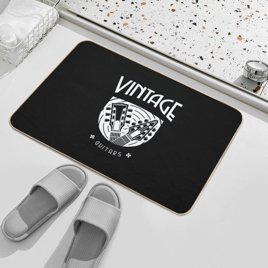 Vintage Guitars  Anti-Trip Bath Mat