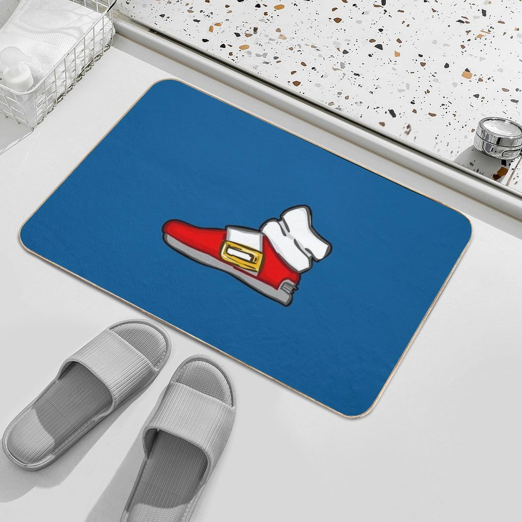 SONIC THE HEDGEHOG SHOE  Odorless Bath Mat