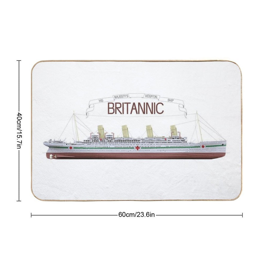 HMHS Britannic  Odorless Bath Mat