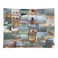 August Slipped Away Collage Tapestry