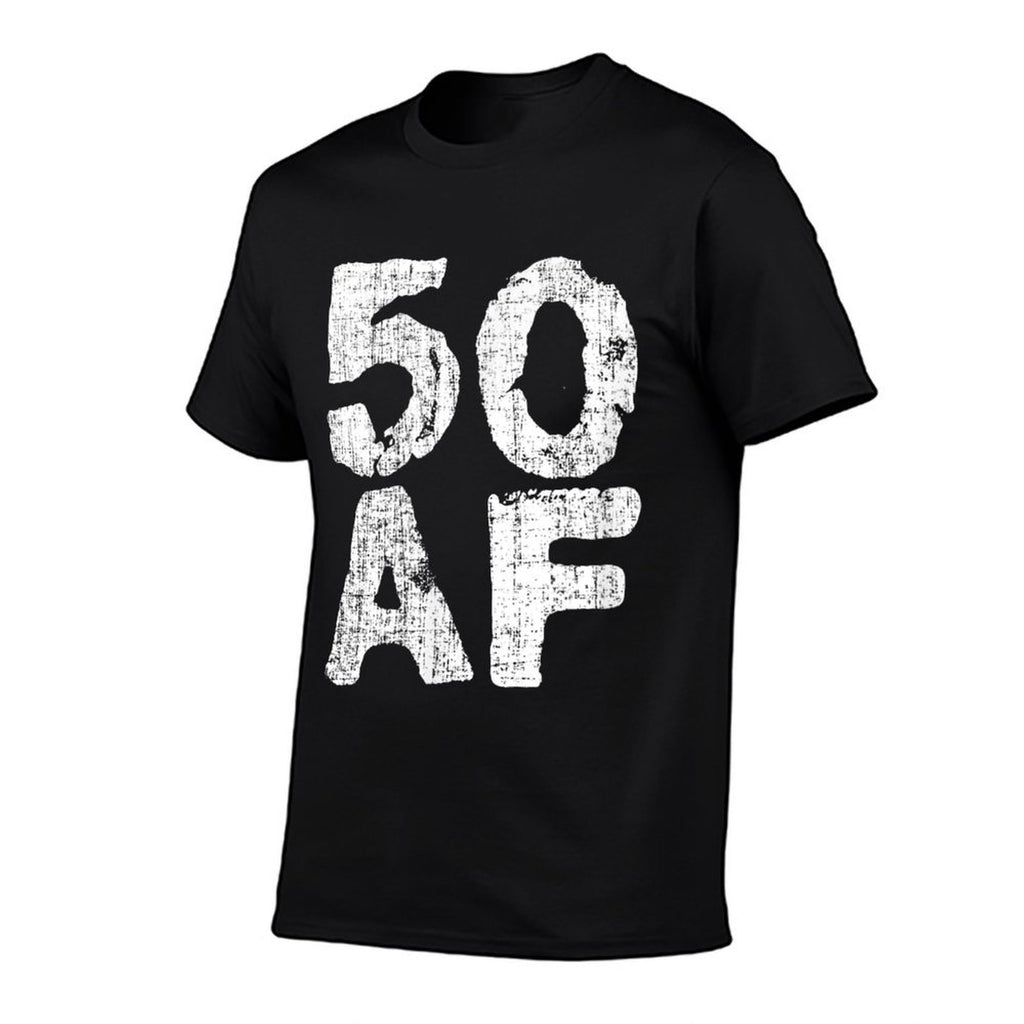 Vintage 50 AF Funny Born in 1969 50th Birthday  Durable T-Shirt