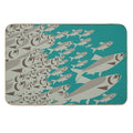Coast Salish Herring  High-Traffic Bath Mat