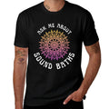 Ask Me About Sound Baths New Age Wellness Mandala  Relaxed-fit T-Shirt