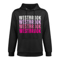 Personalized Name Westbrook I Love Westbrook Vintage Breathable Fabric Hoodie