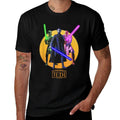 Star Wars Tales of The Jedi Dooku Qui  Windu  Tagless Design T-Shirt