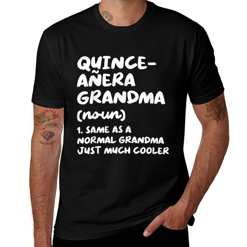 Quinceanera Grandma Definition Funny 15th Birthday  Soft T-Shirt