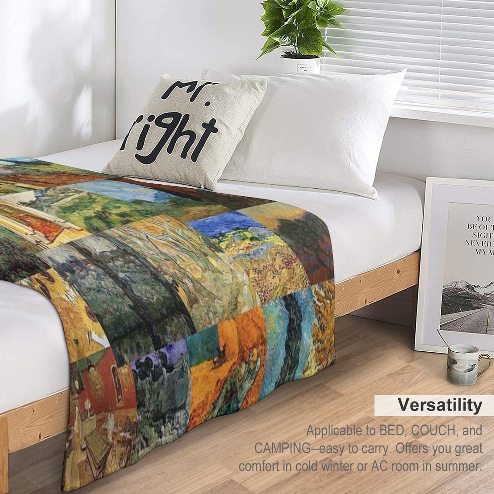 Vincent Van Gogh Comfort Throw Blanket