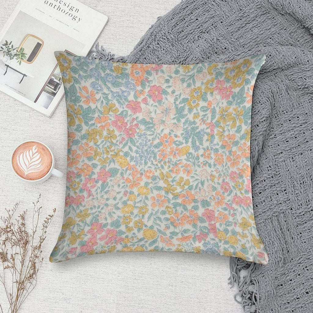 Multicolor Liberty- Betsy Soft Fade-Resistant Throw Pillow