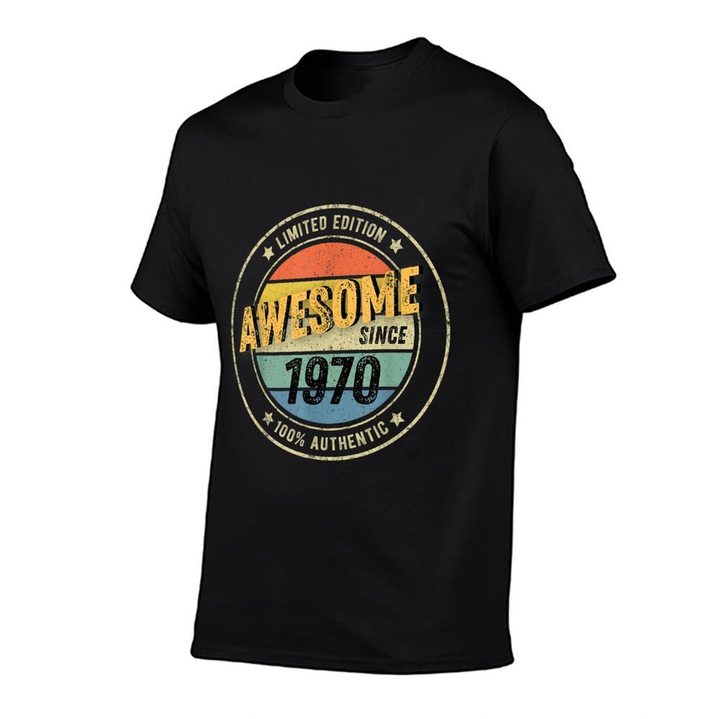 Awesome Since 1970 - 50th Birthday Gift  Odor-resistant T-Shirt