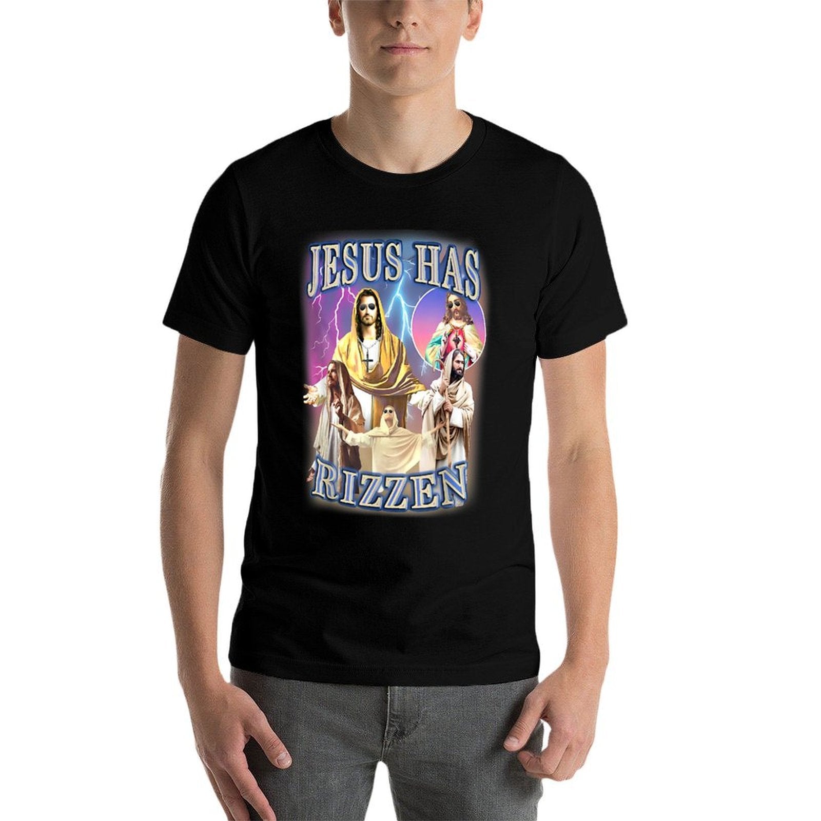 Jesus Has Rizzen  Quick-drying T-Shirt