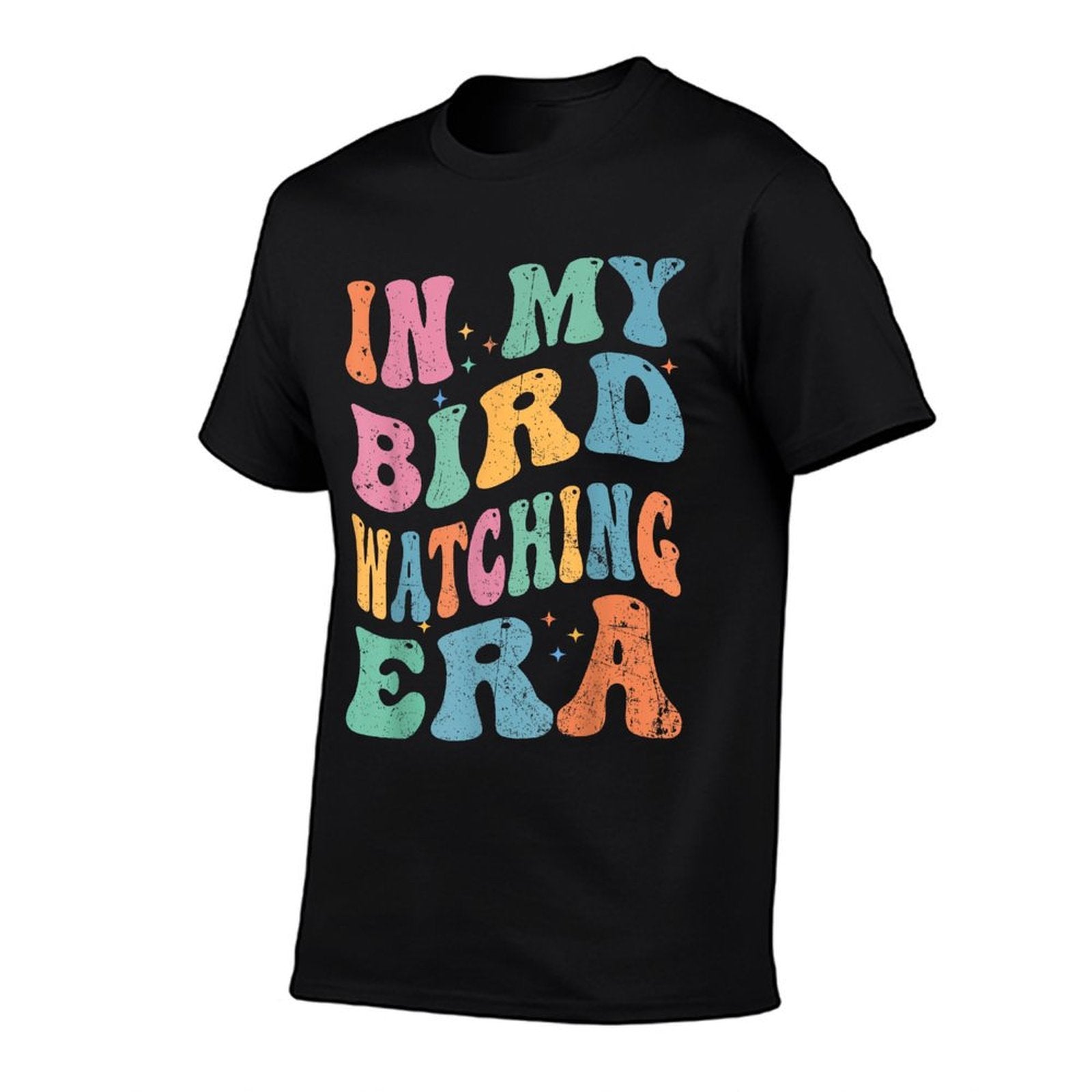 Cute In My Bird Watching Era Funny Birds Lovers  Stretchy T-Shirt