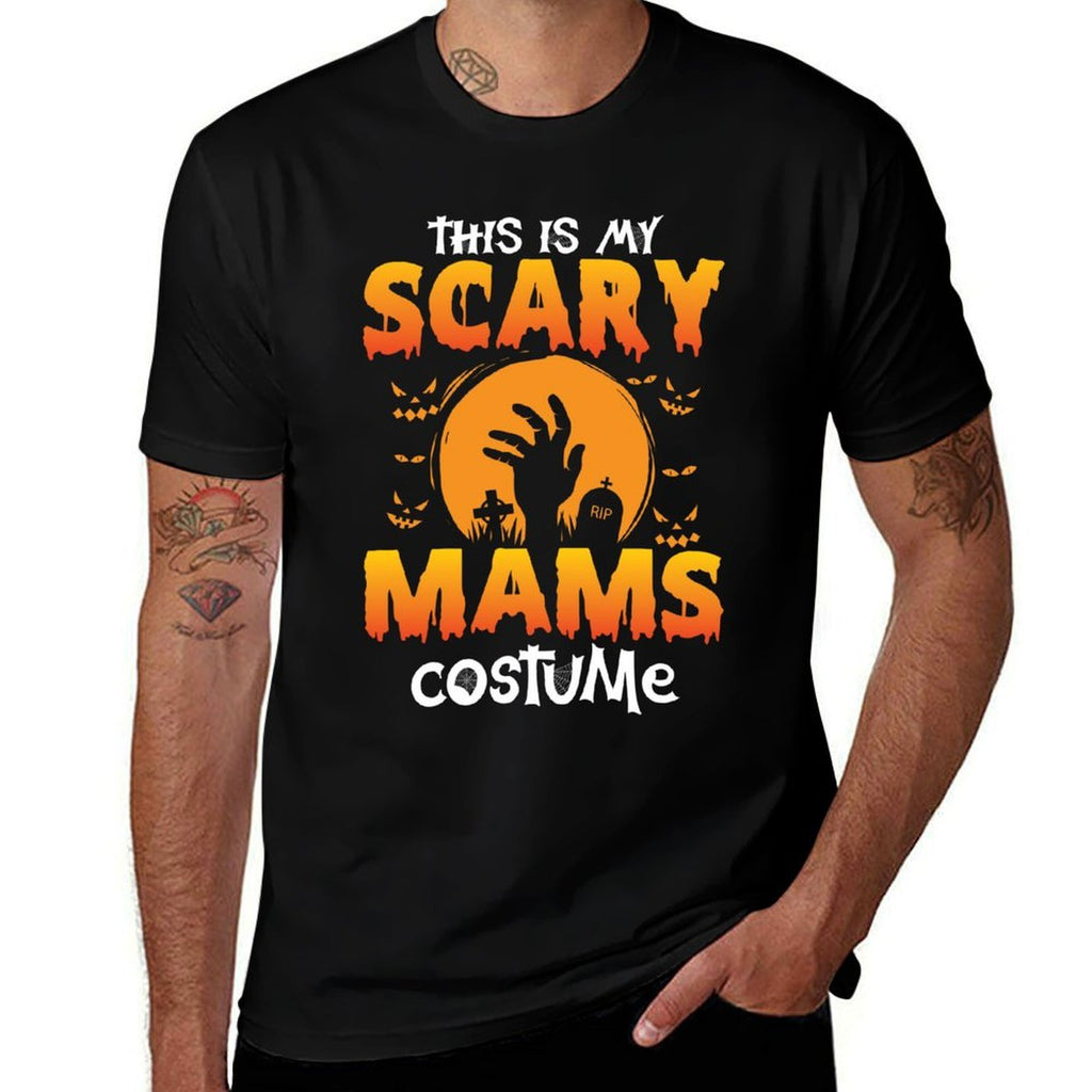 This Is My Scary Mams Costume Halloween Shirt Just A Bunch  Relaxed-fit T-Shirt