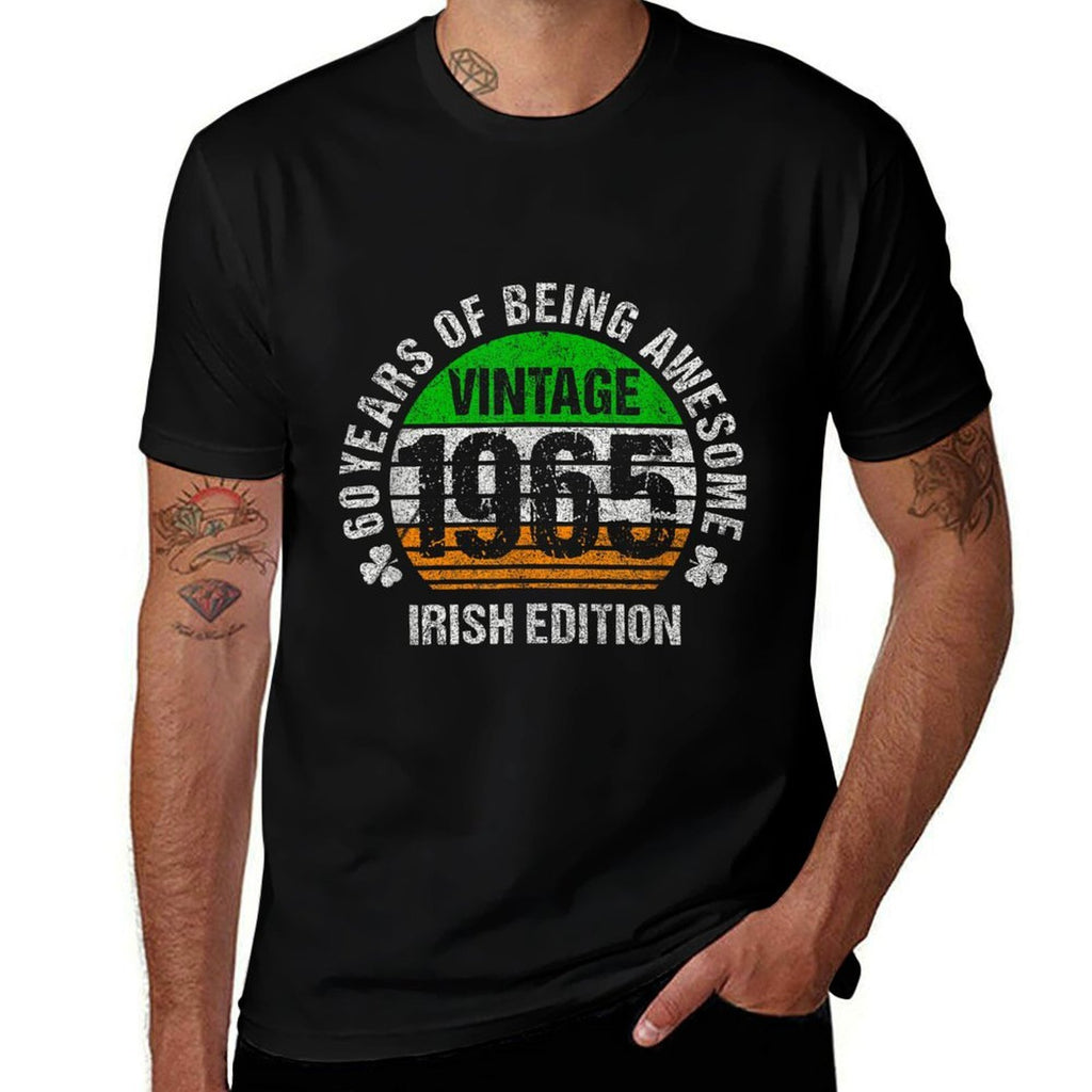 Irish American 60th Birthday Vintage 1965 Irish Edition  Affordable Price T-Shirt