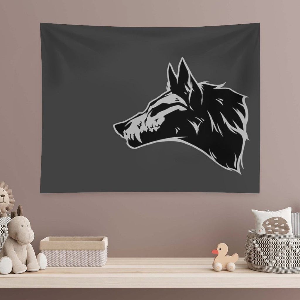 Wolf Skull Tapestry