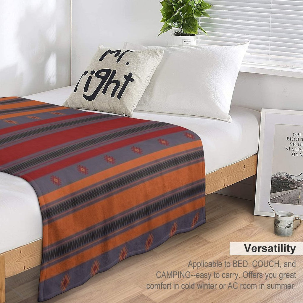 Oriental Kilim Rug 3 Quick-dry Throw Blanket