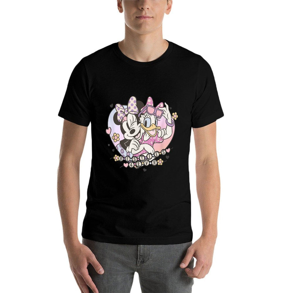 Disney Mickey And Friends Besties 4 Ever Minnie And Daisy  Lightweight T-Shirt