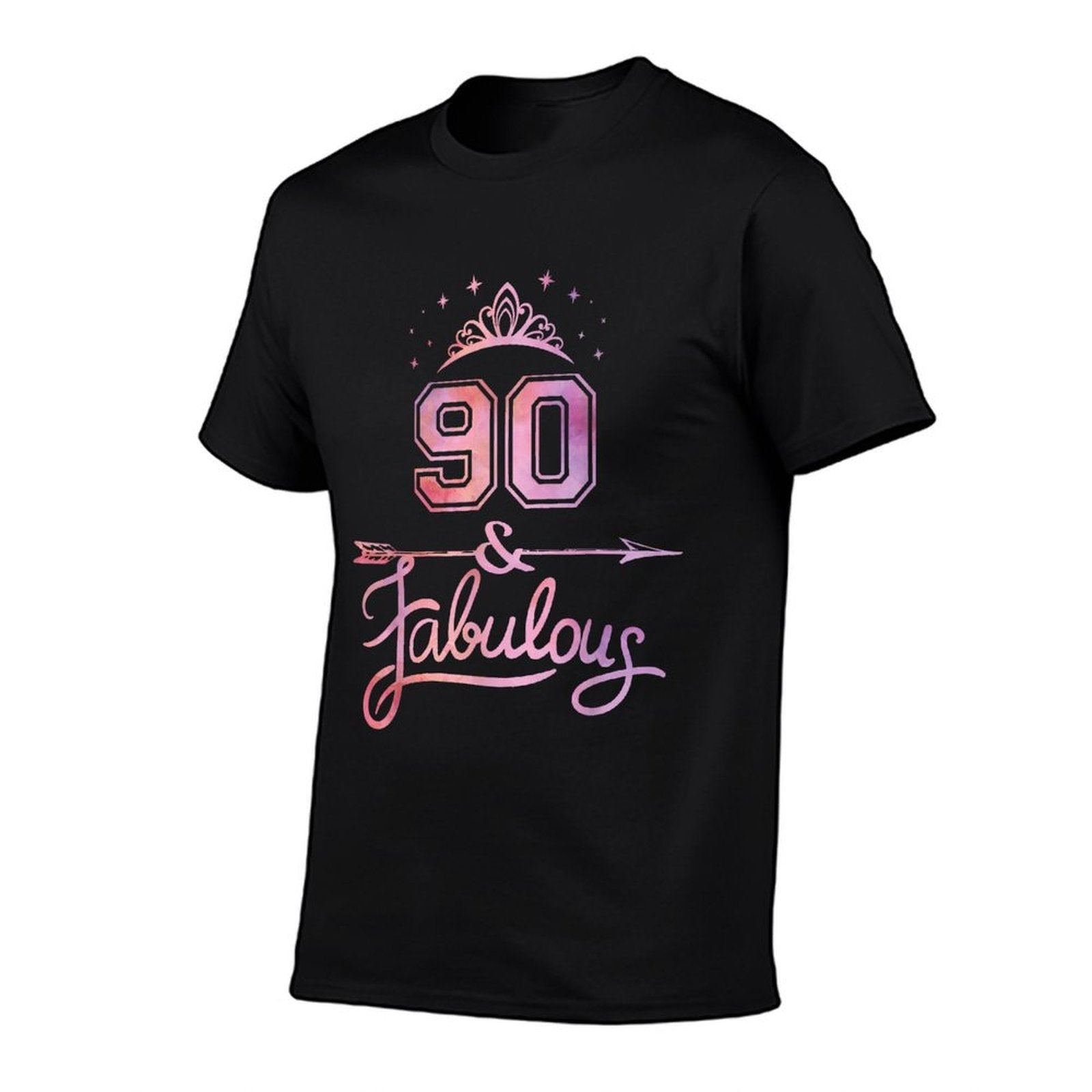Women 90 Years Old And Fabulous Happy 90th Birthday  Easy-care T-Shirt