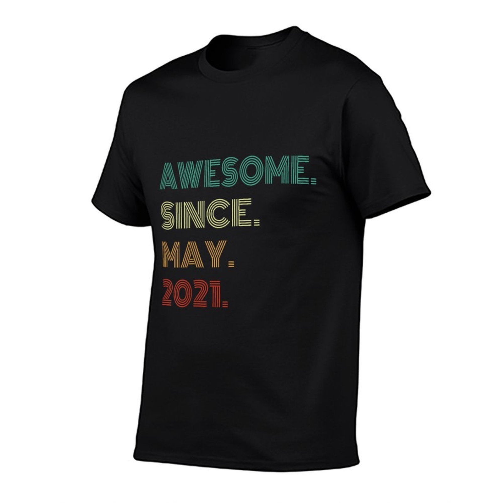 Kids 4 Years Old Awesome Since May 2021 4th Birthday  Quick-drying T-Shirt