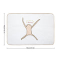 Honest Blob - Butts  Long-Lasting Bath Mat