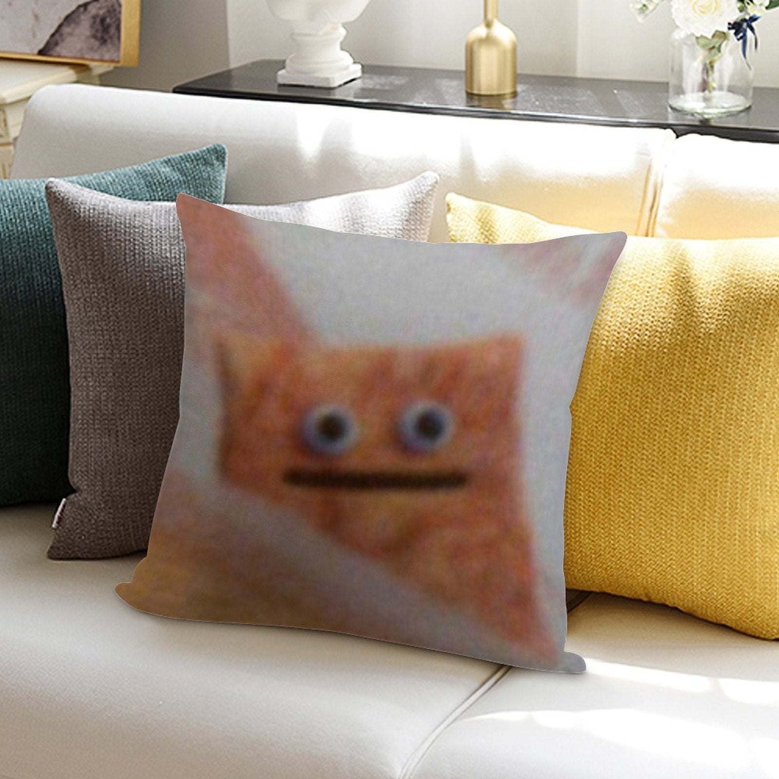 Cinnamon Toast Crunch Meme Soft Durable Construction Throw Pillow
