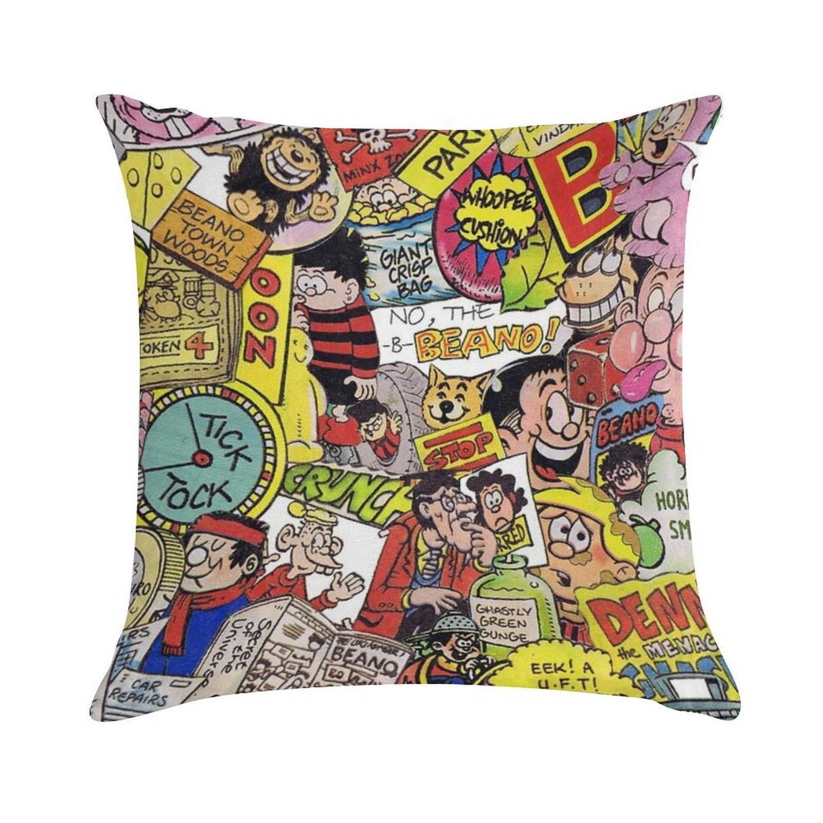 Beano Soft Skin-Friendly Throw Pillow