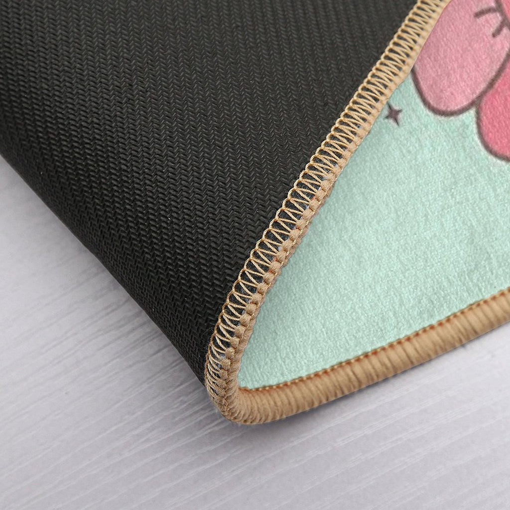 Bubu The Guinea Pig, Christmas Wreath  Odorless Bath Mat