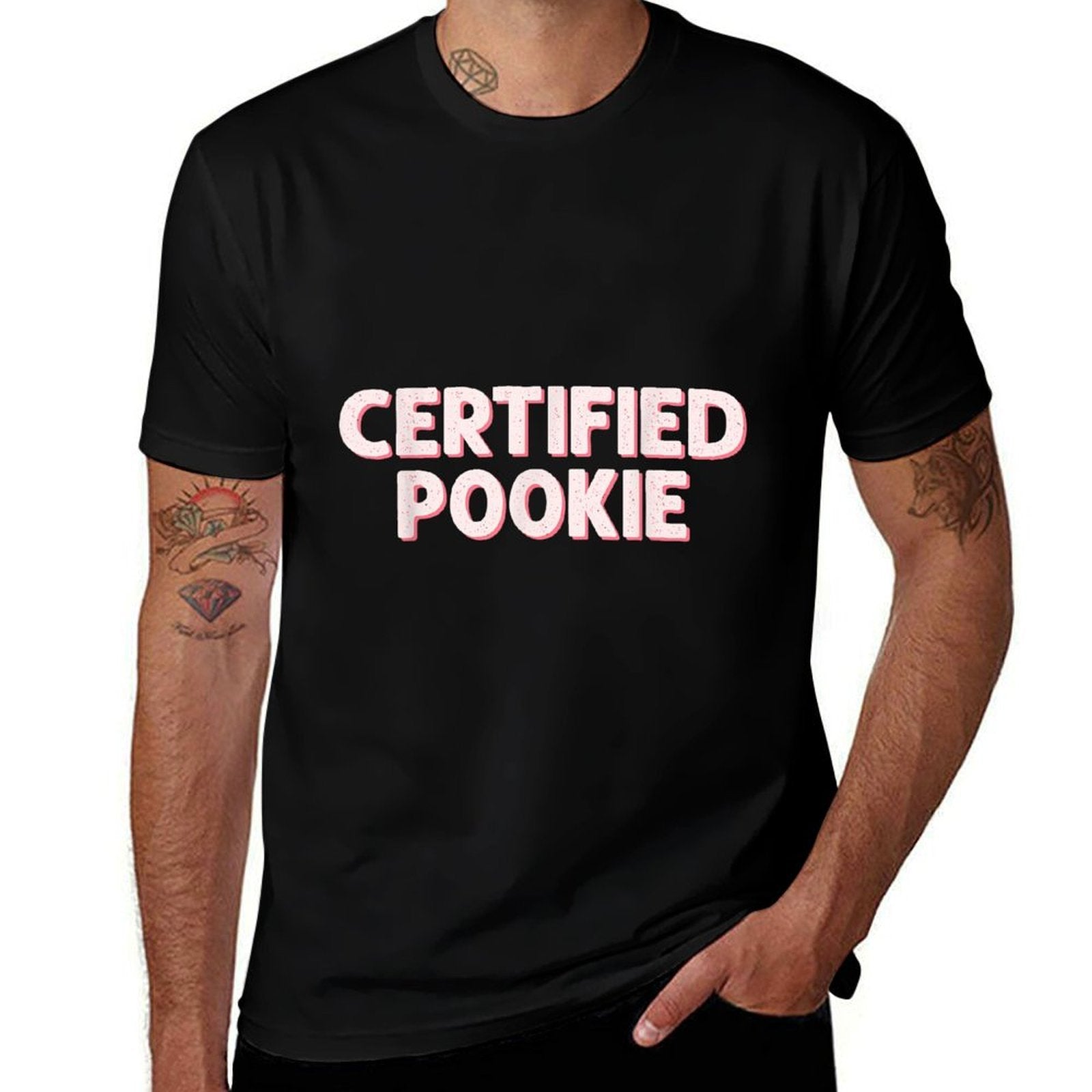 Funny Certified Pookie  Trendy Pookie Meme Pookie  Stretchy T-Shirt