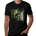 Twilight Forest Trail Bike Cyclist Offroad Downhill MTB Raglan Baseball  Odor-resistant T-Shirt