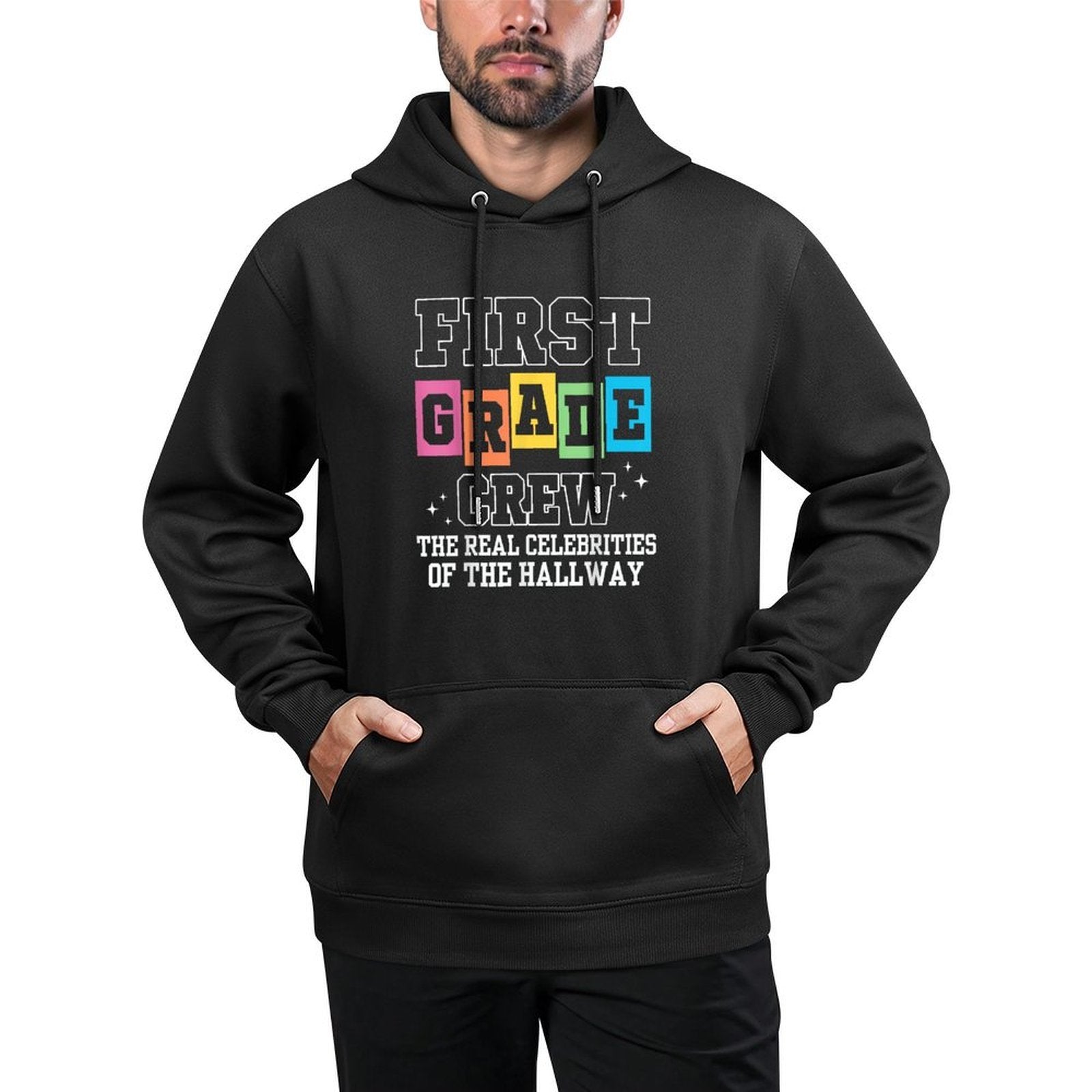 First Grade Teacher Gifts Kid 1st Grade Team Back To School Machine Washable Hoodie