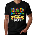 Dad of The Birthday Boy Building Blocks Master Builder  Breathable T-Shirt