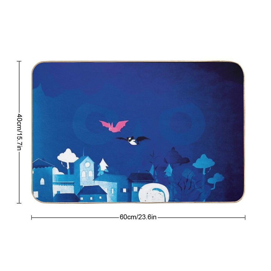 In The Night  Dirt-Trapping Bath Mat