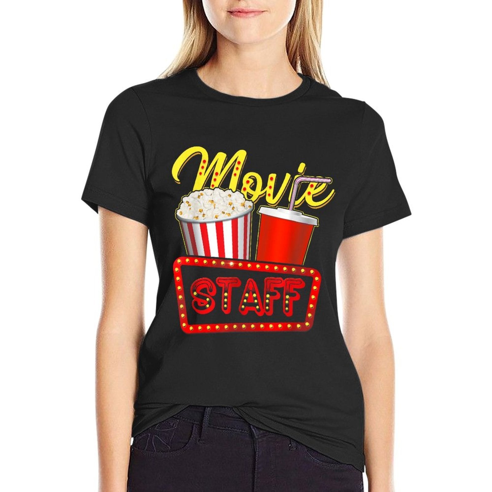 Movie Staff Party Night Behind The Scenes Awesomeness  Easy-care T-Shirt