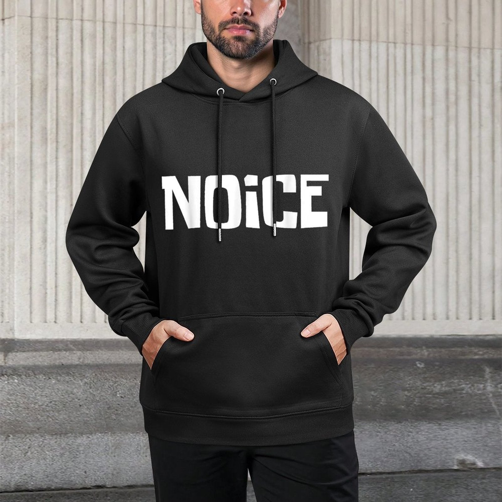 Noice Funny Meme Trending Slang Easy Care Hoodie