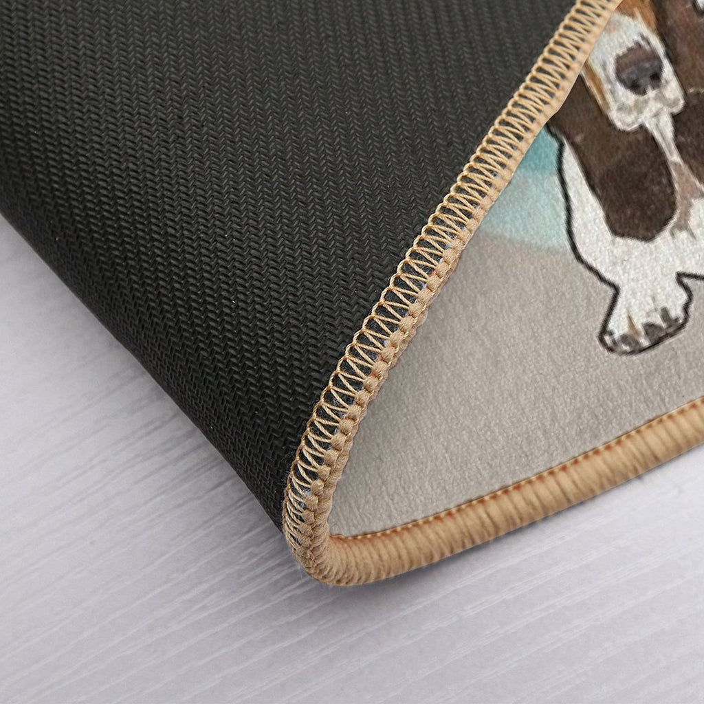 Columbo Car And Dog  Absorbent Bath Mat