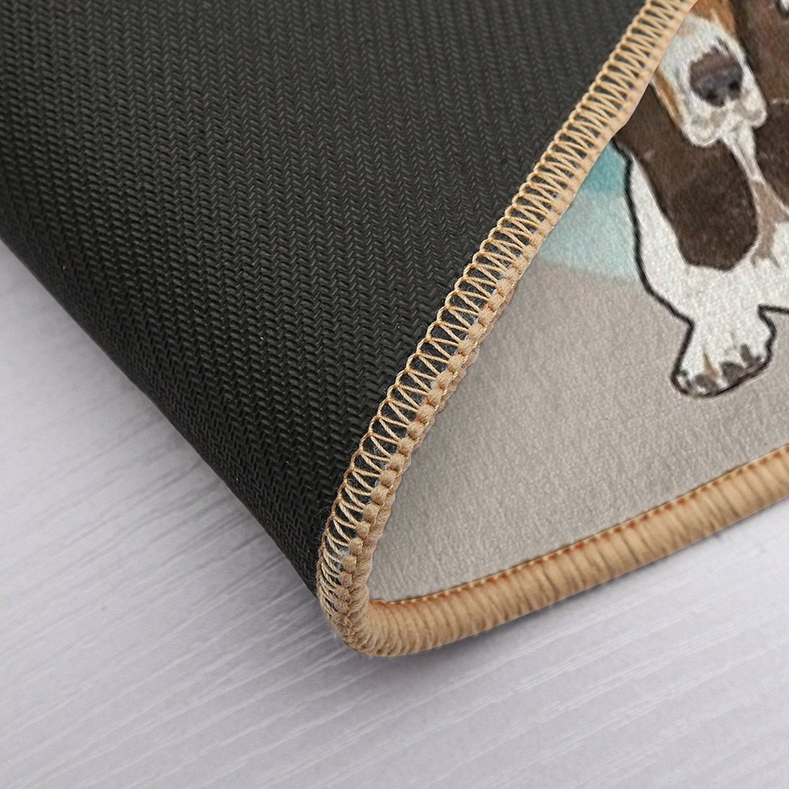 Columbo Car And Dog  Absorbent Bath Mat