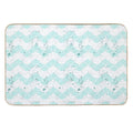 Mermay Scales Glitter Mermaid Have More Fun  Rapid-Drying Bath Mat