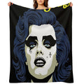 Gentlemen Prefer Goths Premium Throw Blanket