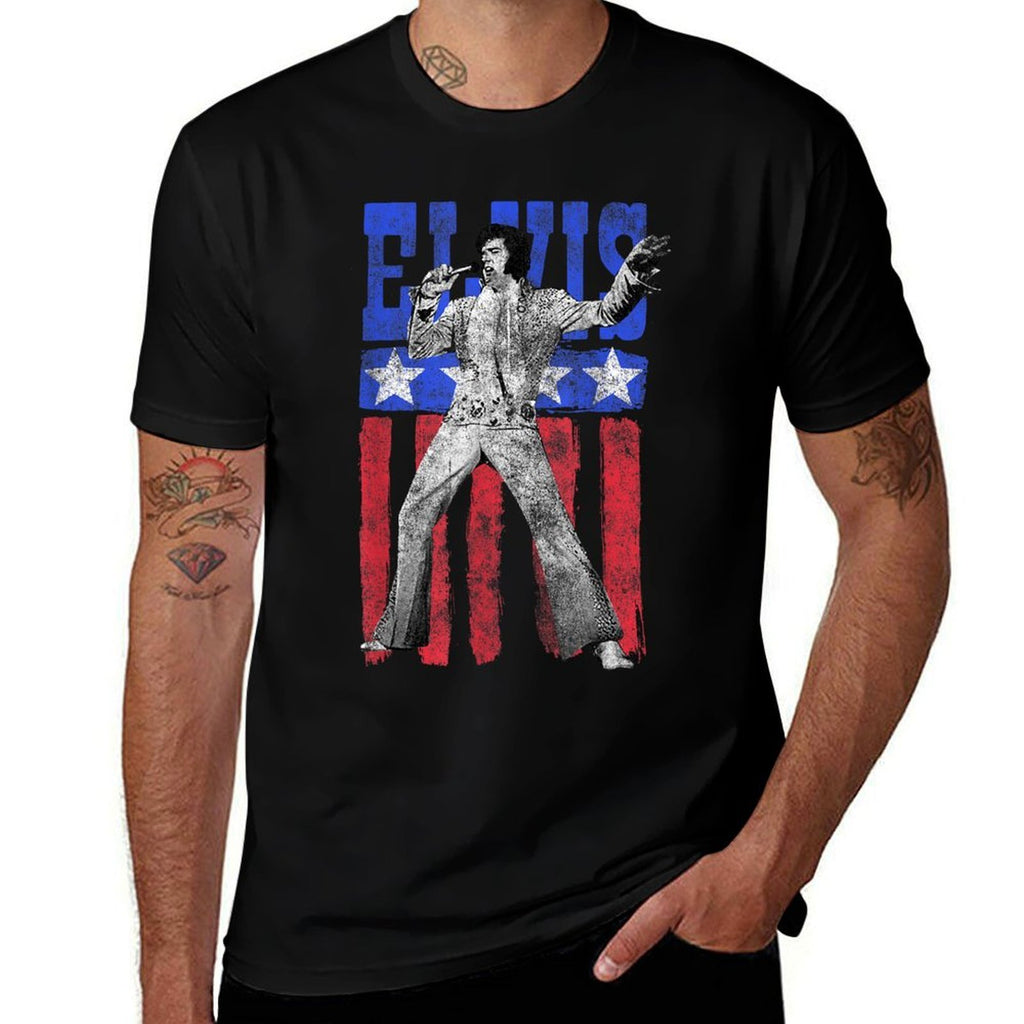Elvis Presley American  Trendy Pattern T-Shirt