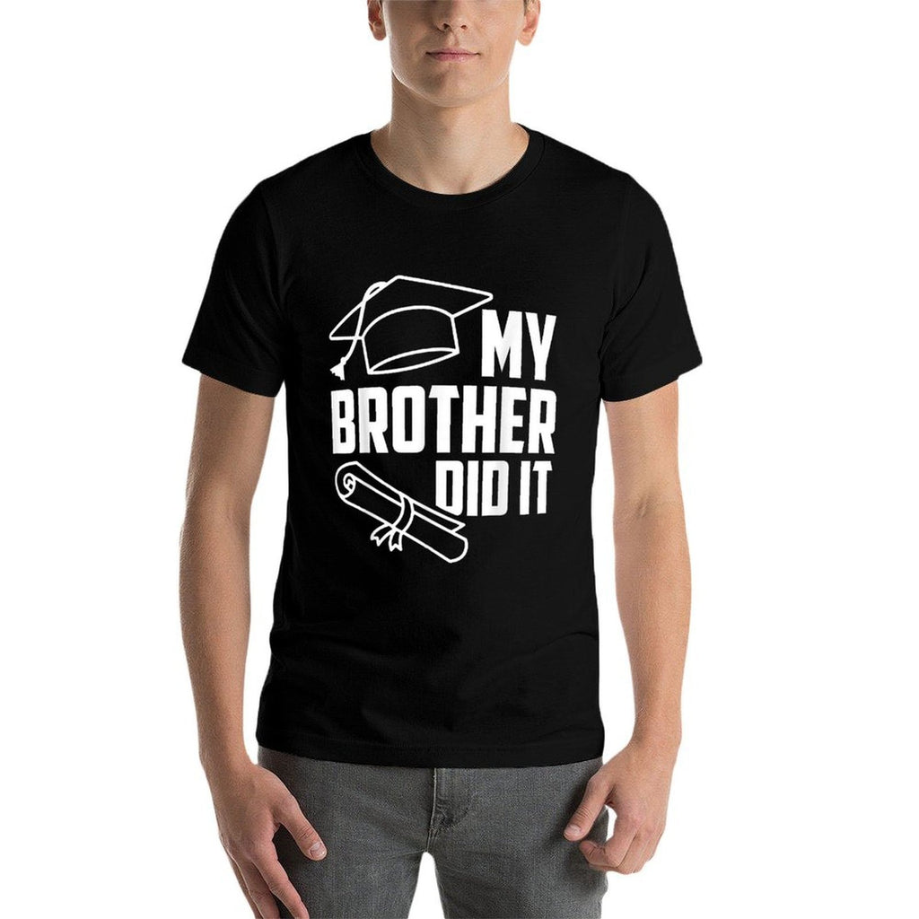 My BROTHER Did It Proud Family Graduation Day 2025 Match  Moisture-wicking T-Shirt