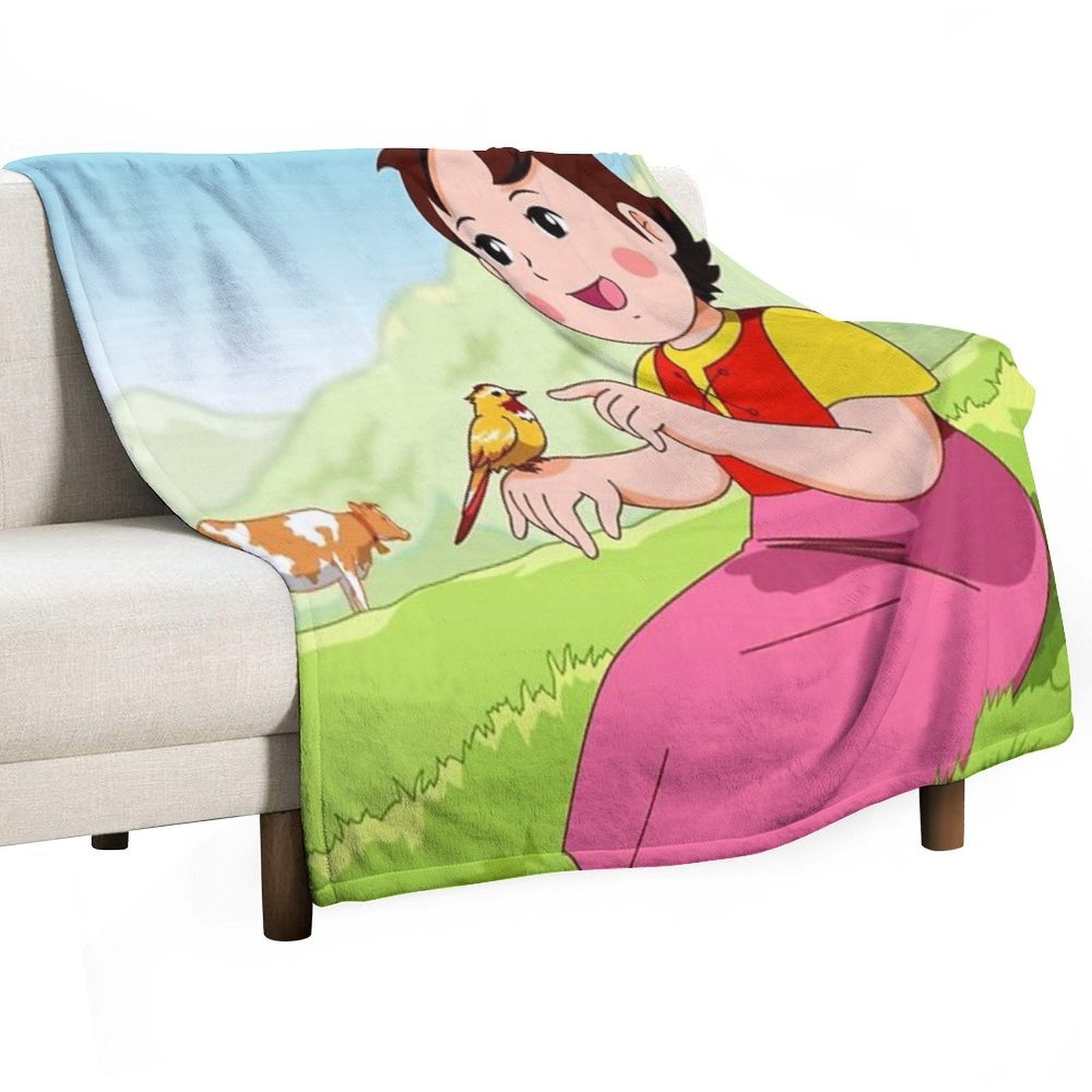 Heidi Velvety-soft Throw Blanket