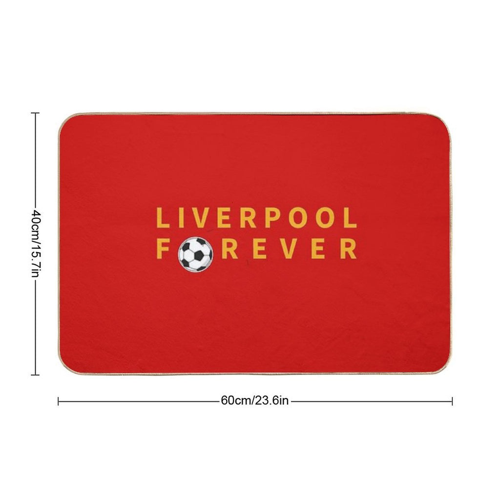 Liverpool Forever,  Champions 1920 League, Football Fan Club, Liverpool FC,  LFC, Liverpool Jersey, Liverpool Fc Gift  Easy To Clean Bath Mat