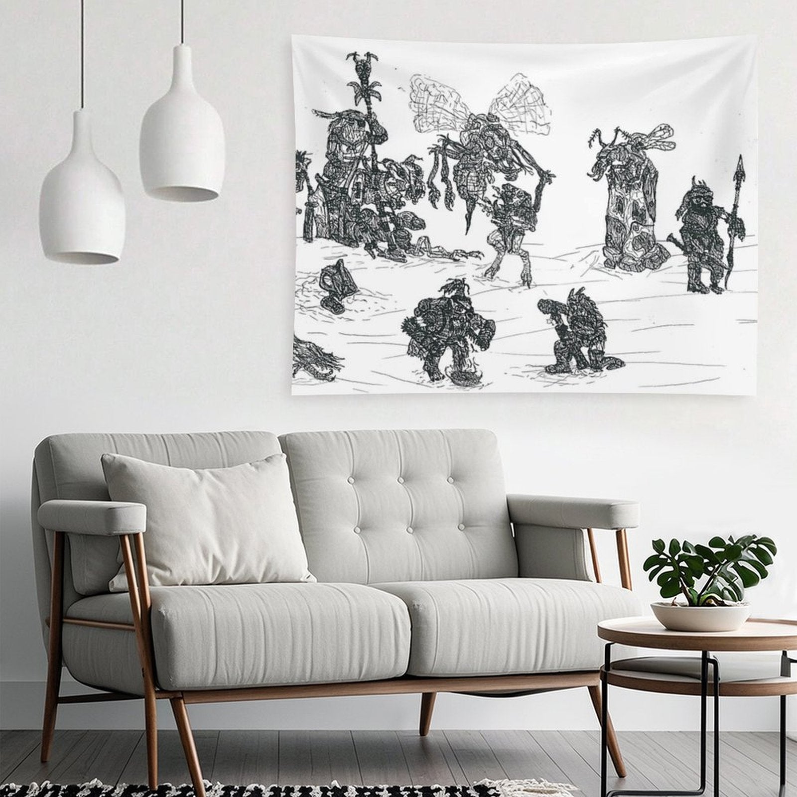 The Bug Lord Tapestry